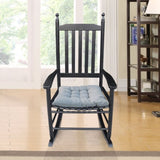wooden porch rocker chair BLACK, without mat W49520606