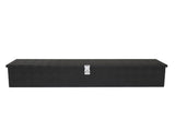 50"Aluminum Five Pattern Toolbox Single Lock Black 40243815