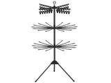 3-Tier Foldable Tripod Clothes Drying Rack with 24 Clips & 32 Rods, 70" Space Saving Laundry Dryer 51752244
