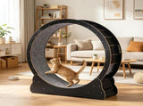Wooden Cat Exercise Wheel 24240361