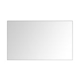 ZUN 60x 36Inch LED Mirror Bathroom Vanity Mirror with Back Light, Wall Mount Anti-Fog Memory Large W127253475