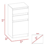 Dresser 43"H, Jewelry Box, Mirror, Single Door Cabinet, Two Drawers, White B097132972