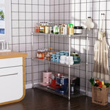 3 Tier Wire Shelving Unit, 1050 LBS NSF Height Adjustable Metal Garage Shelves, Heavy Duty W155091055