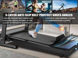 Foldable Treadmills for Home, Portable Treadmill with Handles, 2.5HP Treadmills 300 lb Capacity, APP 13140075