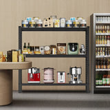3-Tier Industrial Shelving Rack - 63in, Heavy Duty Steel Shelving Unit Adjustable, 67" W*19.7" 60844436