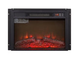 Electric Fireplace Insert 18" 1400W 120V ,Equipped with remote control, ultra thin heater with log 56897865