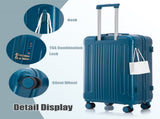 20"/24"/28" 3 pcs/set in ABS Spinner Wheel Luggage, Carry on Suitcase, Matching Color, TSA W2787P292627