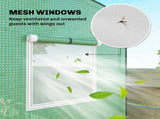 Garden Bed with Mini Greenhouse 62256797