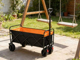 Big large capacity Folding cart Extra Long Extender Wagon Folding Wagon Garden Shopping Beach W227137384