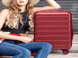 20"/24"/28" 3 pcs/set in ABS Spinner Wheel Luggage, Matching Color , With Combination Lock W2787P278783