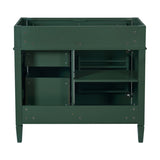 36'' Bathroom Vanity without Top Sink, Modern Bathroom Storage Cabinet with 2 Drawers and a Tip-out N710P186084F