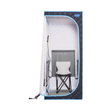 Portable Full Size Black Infrared Sauna tentPersonal Home Spa, with Infrared Panels, Heating Foot 01790038