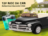 12V Kids Ride On truck car w/parents control, Licensed Chevrolet 3100 pickup,electric car for W1578P214177