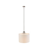 Metal Pendant with Drum Shade B03596560