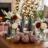 6PCS Set 3.9" Christmas Ball Ornaments Glass Hanging Decor for Holiday Tree Party Decor Vibrant 75322668