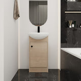 18 Inch Bathroom Vanity, Small Bathroom Vanity With Sink, Bathroom Vanity and Sink Combo 50458715