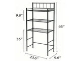 Over the Toilet Storage, 3-Tier Over Toilet Storage Rack for Bathroom, Metal Bathroom Organizer 44827351