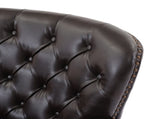 Vintage-Inspired Upholstered Lounge Chair with Nailhead Trim ,Solid Wood Legs for Stability and 44068609