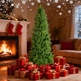 7FT Classic Pencil Christmas Tree is an 84-inch classic pencil-shaped Christmas tree suitable for 92773912