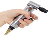 1/4" Air Angle Die Grinder,Ball Bearing Construction,Mini Pneumatic Angle Die Grinder, Compact 89576206