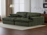 Double Chaise Lounge Chair Indoor,Oversized Upholstered Sleeper Cloud Couch,Deep Seat Luxury Sofa 32038866