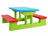 Children Outdoor Picnic Set with Foldable UV Protection Umbrella, Lightweight PP Kids Activity 39776341
