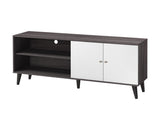 Amidon TV Stand TVs up to 63", with 2 Storage Shelves& 1 Cabinet, Modern Entertainment Centre B2735P297798