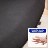 Leather Armchair, Modern Accent Chair High Back, Living Room Chairs with Metal Legs and Soft Padded, W2105P171823