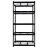 ZUN 5-Tier Adjustable Metal Shelving Unit ,Heavy Duty Garage Shelving,Storage Racks,Industrial Utility 88520663