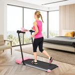 ZUN Treadmills for Home, Treadmill with LED for Walking & Running 83375828