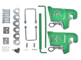 Green 3000LBS Tractor Hitch Faster Attach Detach4 Leveling Shims Replacement for Cat 1 68074808