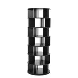 ON-TREND 23.6'' Rotating Shoe Rack Tower, 7-Tier Spinning Shoe Shelf with 5 Grids Per Layer, N721P180790B