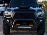 Black Mesh Grille For Toyota tacoma 2016 -2023 Not Fit Truck with Radar Behind the Badge W2801P220386