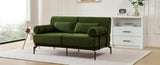 Modern Loveseat Sofa 59" Sofa Couch 2-Seater Sofa with Flexible USB Ports , Unique Cylindrical N719P290584F