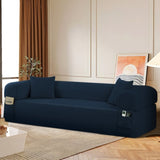 Spring Sofa with High-Quality Fabric, Pillows & Storage - Pocketed Springs, High-Density Foam, for B347P365288