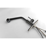 Single Handle Kitchen Sink Faucet with Pull Out Sprayer W2287P154025