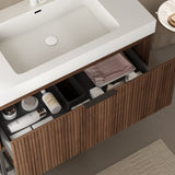 YOLAN 30" Freestanding Plywood Cabinet without basin, Retro Walnut W2615P246650