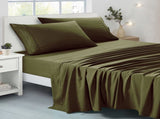 Bed Sheets 4-Piece Set OEKO-TEX Certified Bedding with Fitted Sheet, Flat Sheet & Pillowcases 03335412