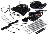 UTV Turn Signal Kit w/ 110D Horn Street Legal Rocker Switch Triangle LED Lights Replacement for 03392004