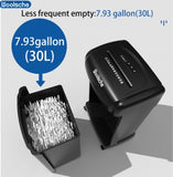 Large Capacity Heavy Duty Document Shredder 19-Sheet Cross-Cut Paper/Credit Card Shredder with 7.93 W2028P156680
