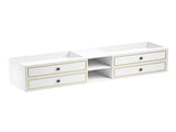96" Wall Hung Bathroom Vanity Cabinet Fits Double Sinks, Cabinet Only W2287P265098