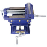 Cross slide vise, Drill Press Vise 5inch,drill press metal milling 2 way X-Y ,benchtop wood working W46539908