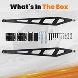 0-7.5" Lift Rear Traction Bar For 2007 2008-2018 Chevy Silverado Sierra 1500 4WD 85200182