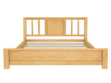 Twin Size Platform Bed Frame Headboard, Solid Wood Low Profile Platform Bed Frame, Floor Bed W1580P438799