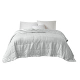 Oversized Down Alternative Blanket with Satin Trim B03598480
