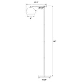 ZUN Brass Task Floor Lamp B062P153737