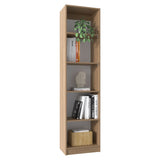 XS Bookcase Compact Bookshelf with Multiple Shelves B097P296882