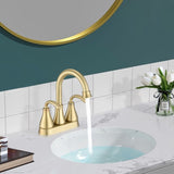 19"x16" Oval Shape Undermount Bathroom Sink Modern Pure White Porcelain Ceramic Lavatory Vanity Sink W122552091