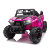 ZUN 12V kids Ride On Mini UTV, Electric Car with Front LED Lights and Horn, Single Seat with a Safety W2181P160710