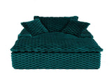 51 - inch Comfort - bearing Sofa Two Pillows and One Backrest, Suitable for Multiple Scenarios in W3371P353193